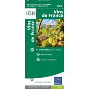Frankrike Vinkarta IGN